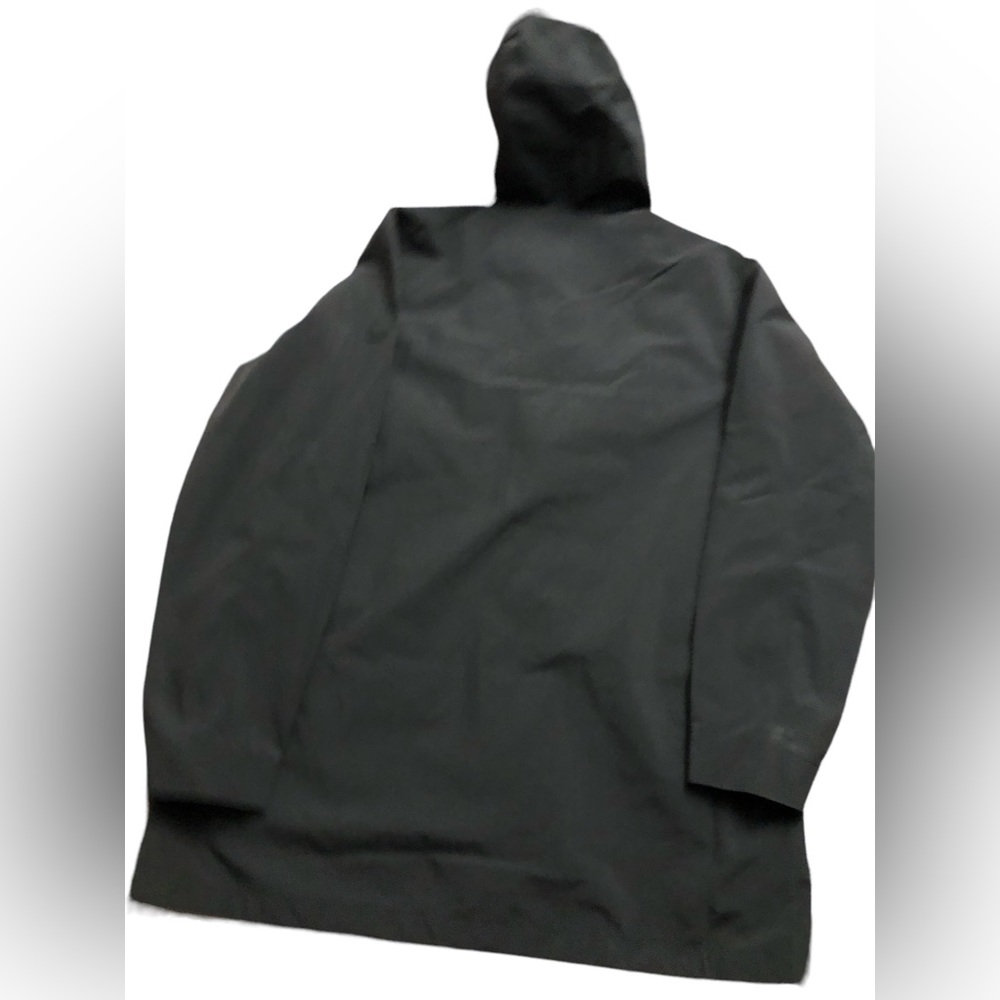 Vuori Men’s Palisades Long Rain Water-proof Hooded Jacket Black Size XL new - Picture 2 of 5